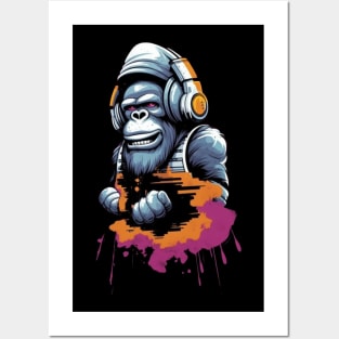 Crazy Cool Monkey Posters and Art